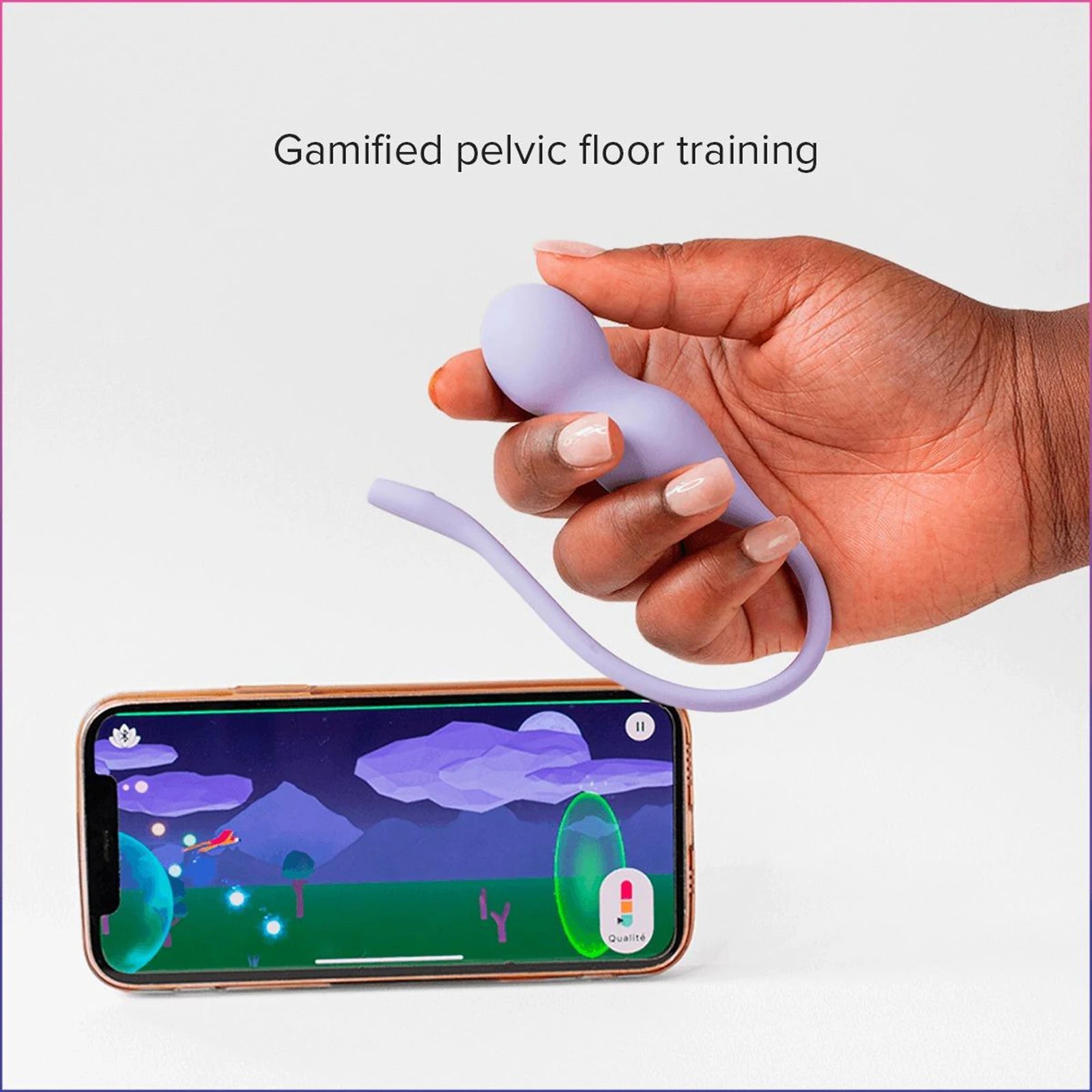 App-gesteuerter Beckenbodentrainer